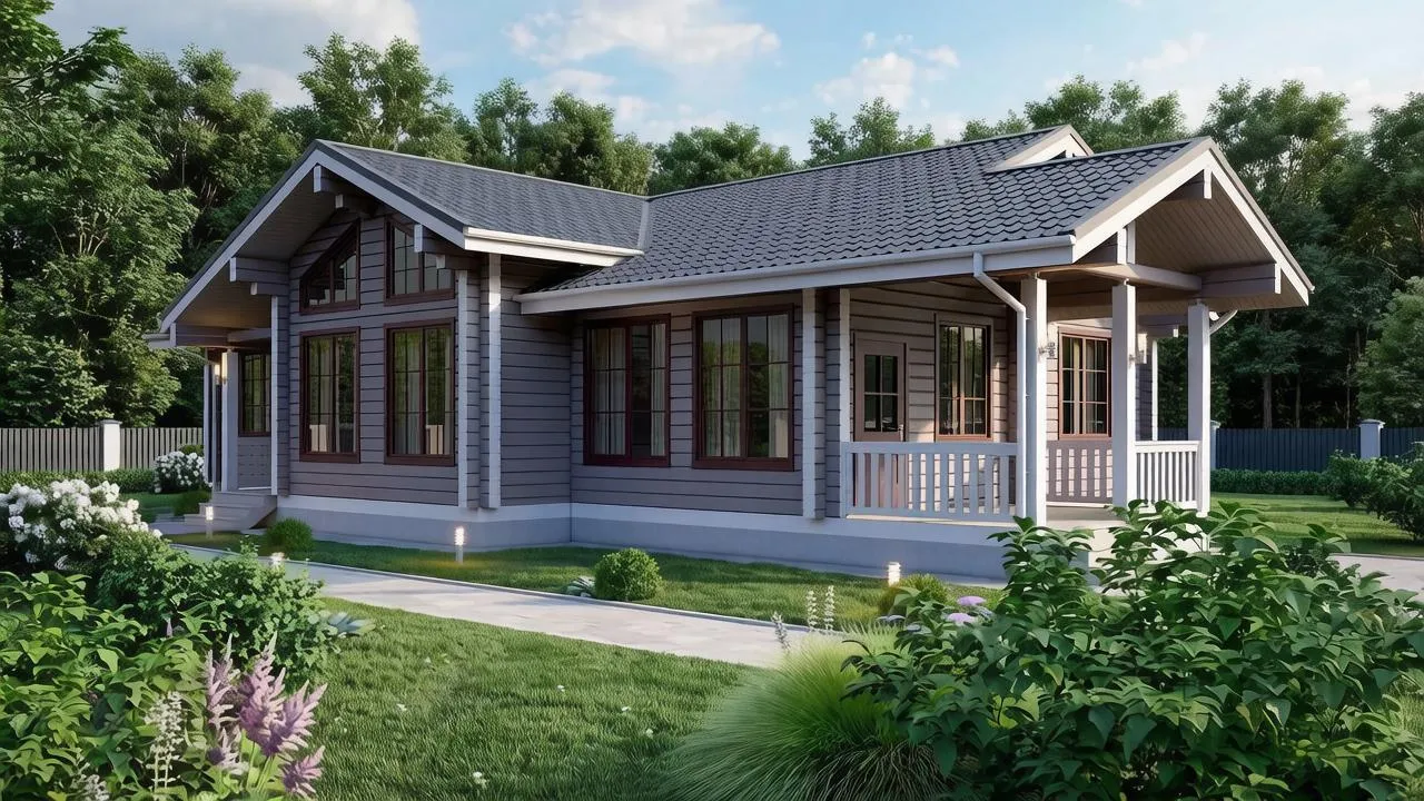 Планировка дома Д-008